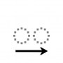 combining double rightwards arrow below