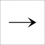 right-pointing arrow (contracted form) 