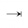 rightwards arrow to bar
