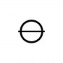 normal (superscript circle crossed by horizontal line)