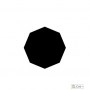 black octagon (filled)