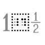 opening fractional-part-of-mixed-number indicator
